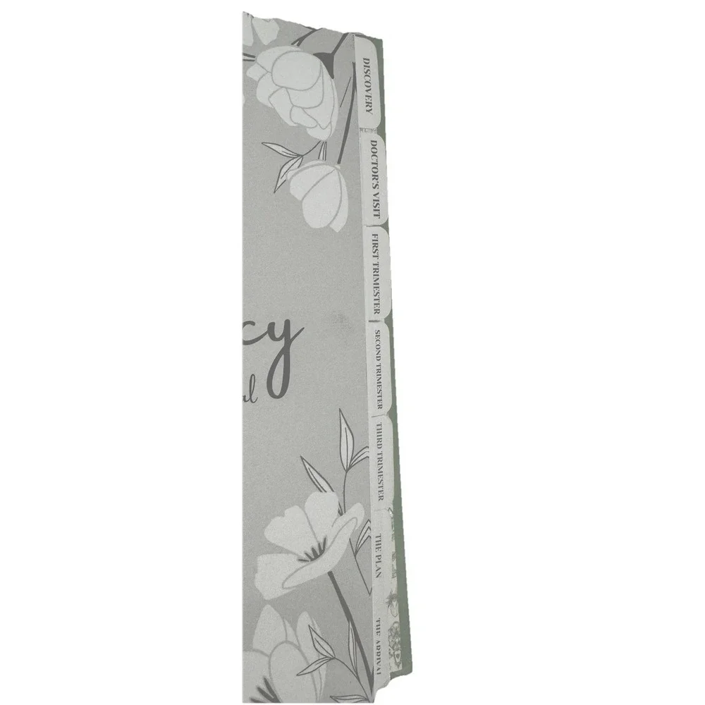 KeaBabies‎ Blossom Pregnancy Journal Memory Book Baby Milestone Planner NWOB